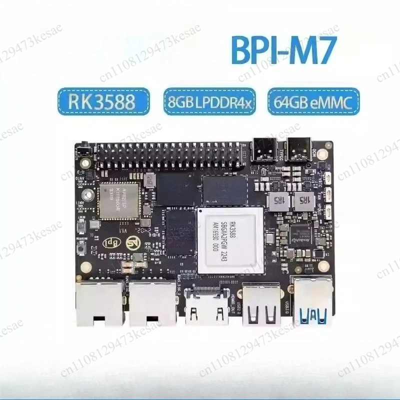 Pi BPI-M7 / ArmSoM Sige7 RK358 - огляд і ціна Rk3588 Mini Pc Board