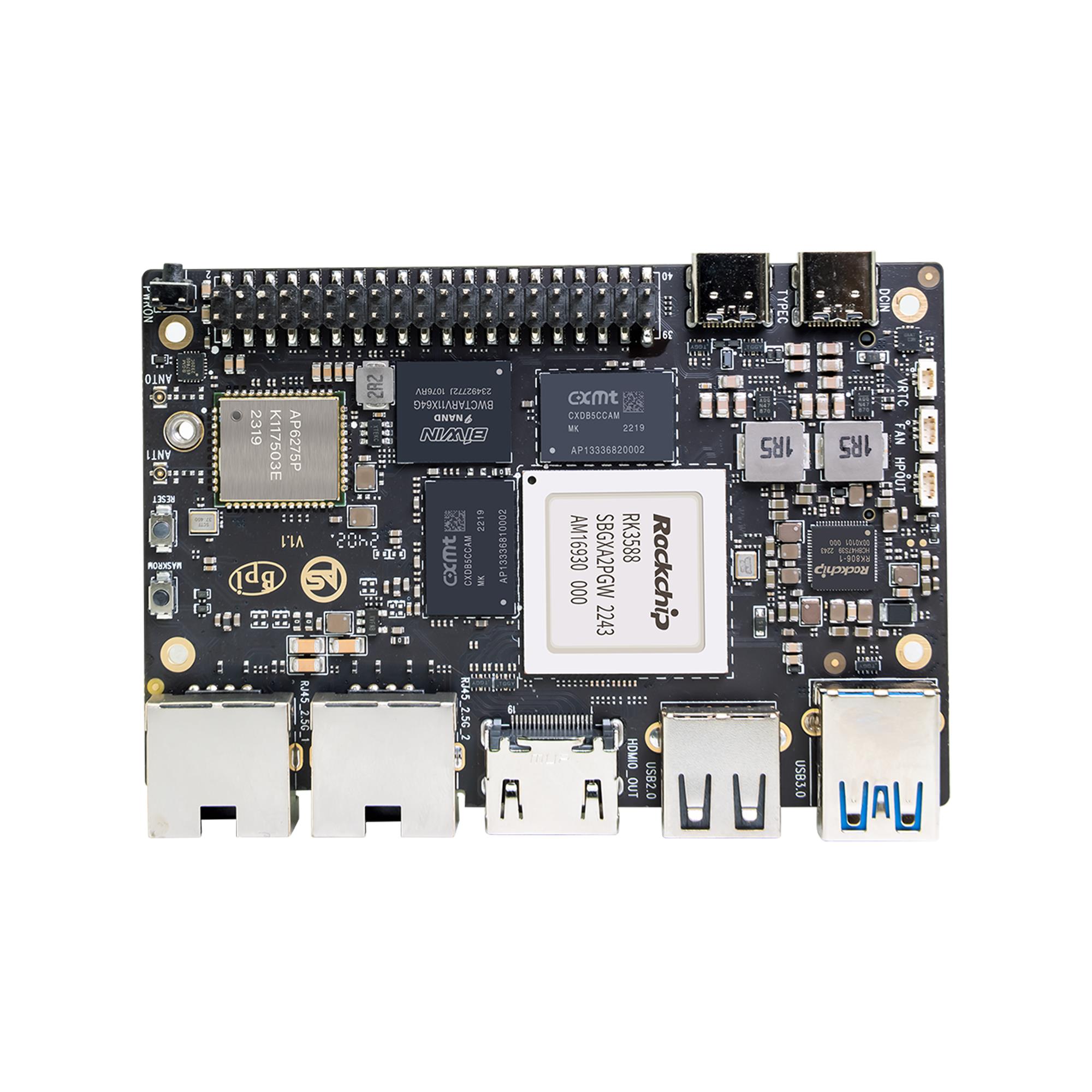 Banana Pi BPI-M7 RockChip RK35 - огляд і ціна Banana Pi Bpi M7 Rk3588